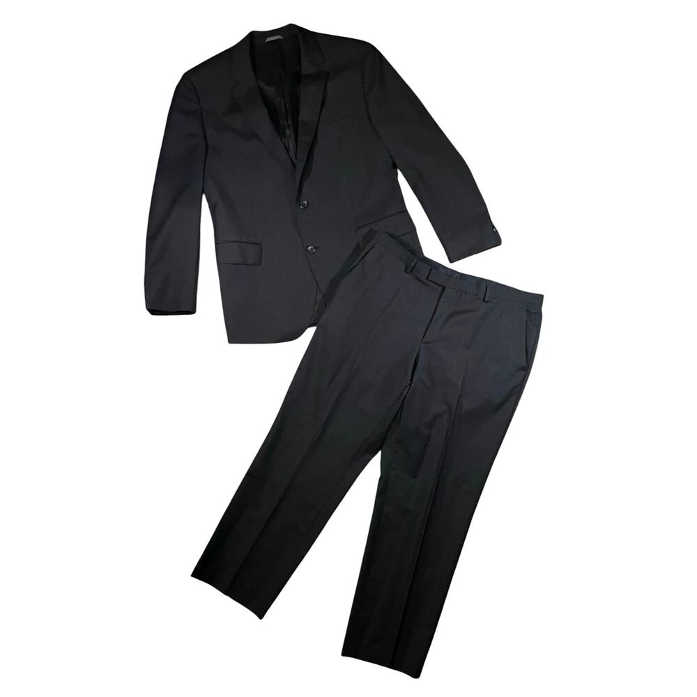 Hugo Boss Super 100 Wool 2 Piece Suit Set- 46R/36x30
